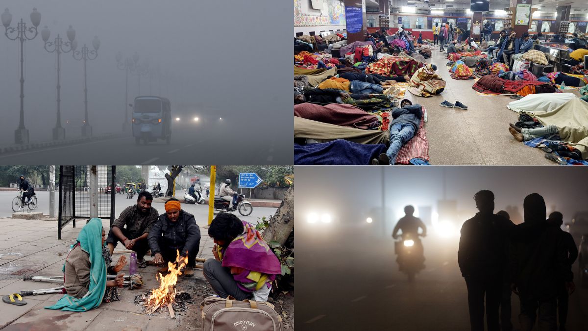 Weather Update: Cold Wave Grips North India; Dense Fog Affects ...