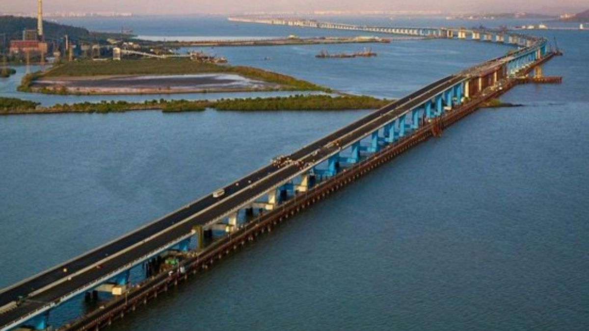 Mumbai to Navi Mumbai in 20 minutes: India's longest sea bridge Trans  Harbour Link to be ready by May 26