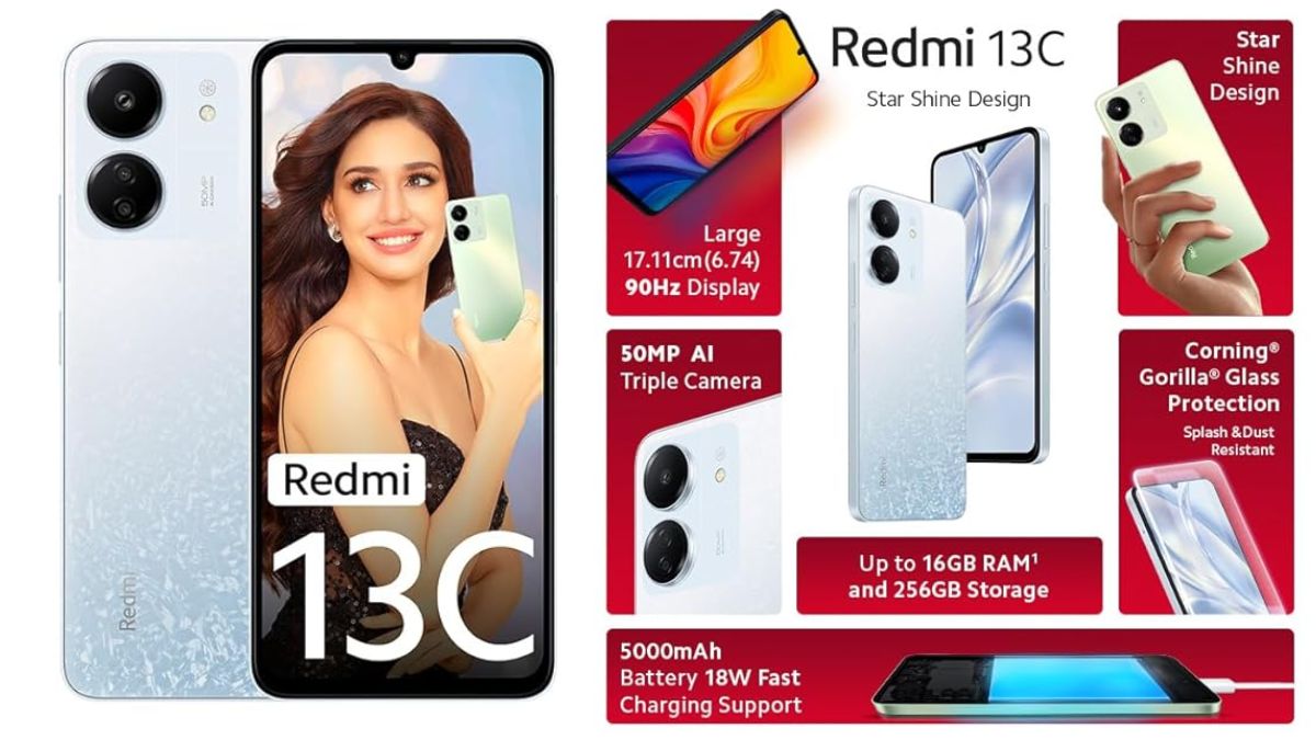 Xiaomi Redmi 13C 4/ 6GB 128GB 8GB 256GB 6.74 Large Display MTK Helio G85  Side Fingerprint 50MP Camera 5000mAh Global Version