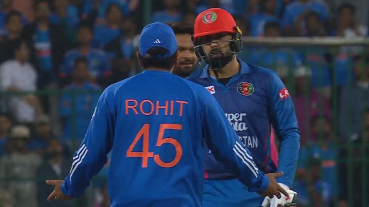 IND vs AFG: Rohit Sharma Gets Angry On Mohammad Nabi For Taking Runs ...