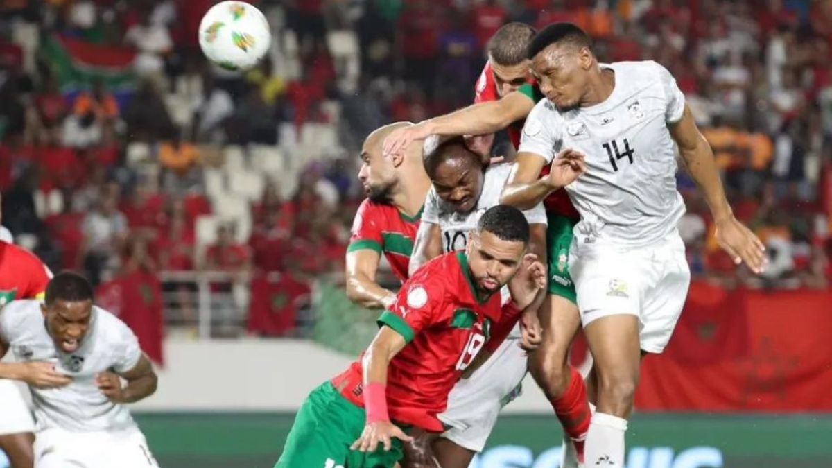 Africa Cup Of Nations South Africa Stun Fancied Morocco To Book Quarterfinal Place