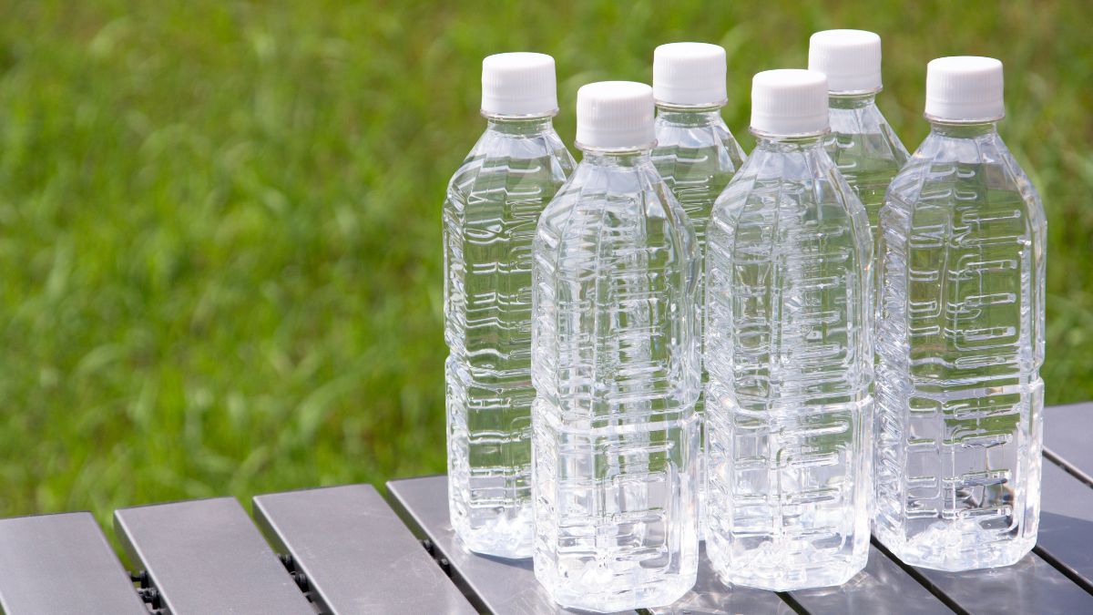 There can be 240,000 plastic particles in a litre bottle of water