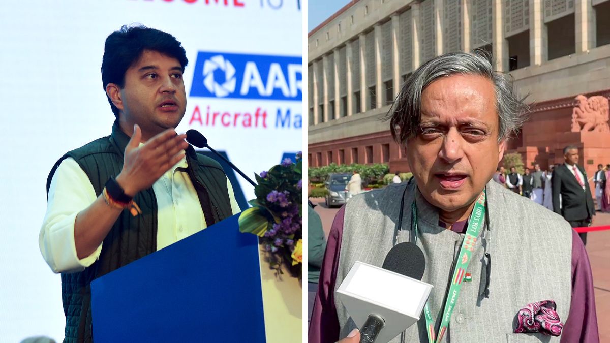 flight-delays-ignite-war-of-words-between-scindia-tharoor-sorry-state-of-affairs-to-arm-chair-critic