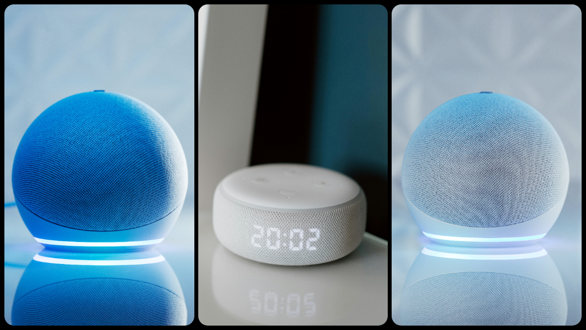 Echo Dot (5th Gen) with clock, Compact smart India