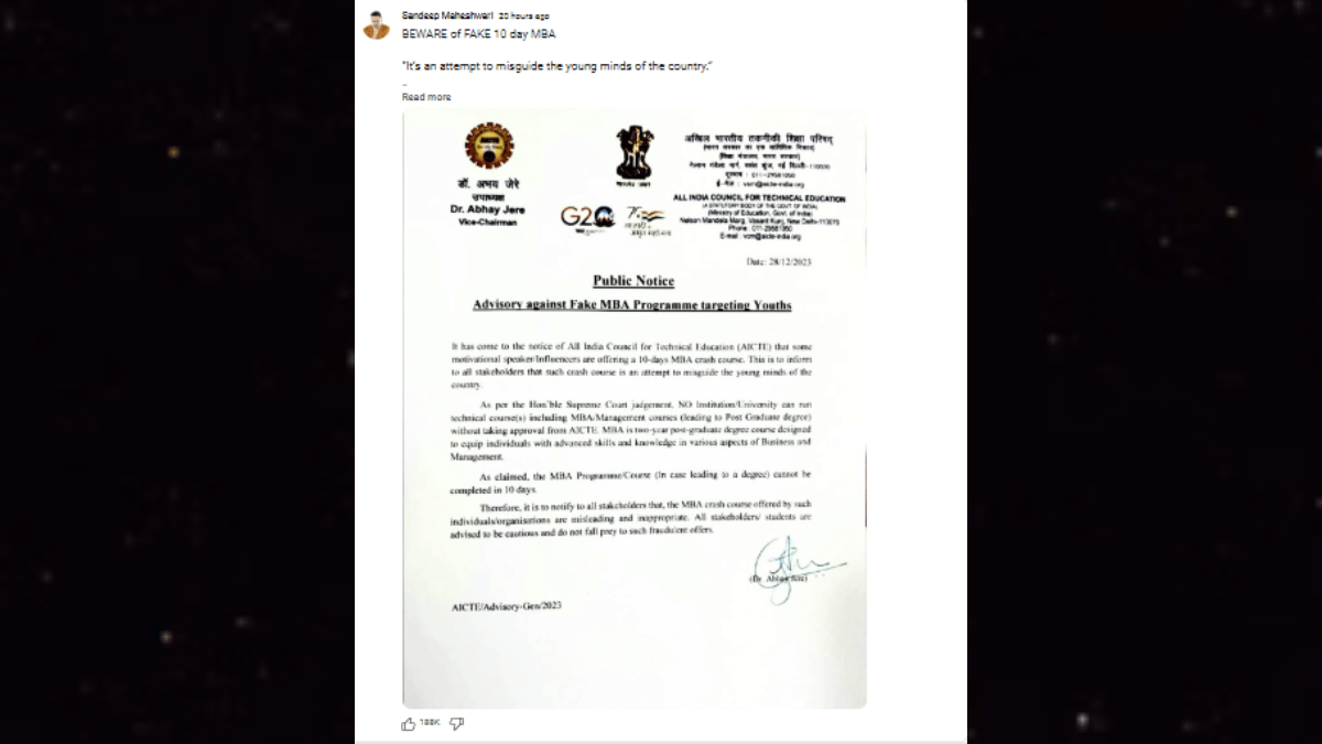 Sandeep Maheshwari Vivek Bindra Controversy. (Source: Sandeep Maheshwari/ YouTuber)