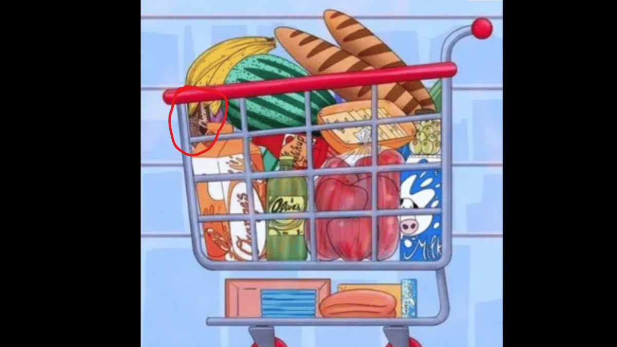 Spot the cereal box in under 10 seconds. (Source: BRIGHTSIDE.COM)