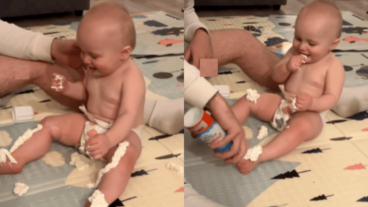 viral-video-little-baby-playtime-with-whipped-cream-is-your-today-daily-dose-of-cuteness-watch