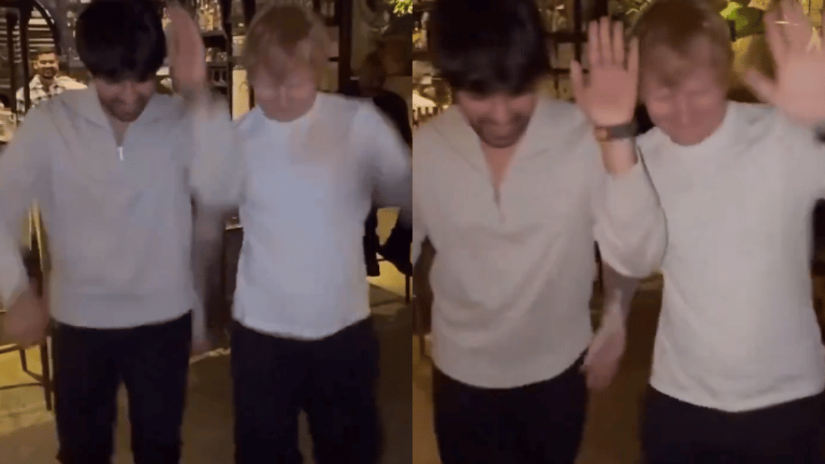 ed-sheeran-lets-out-his-inner-allu-arjun-as-he-dances-to-butta-bomma-with-singer-armaan-malik-viral-video