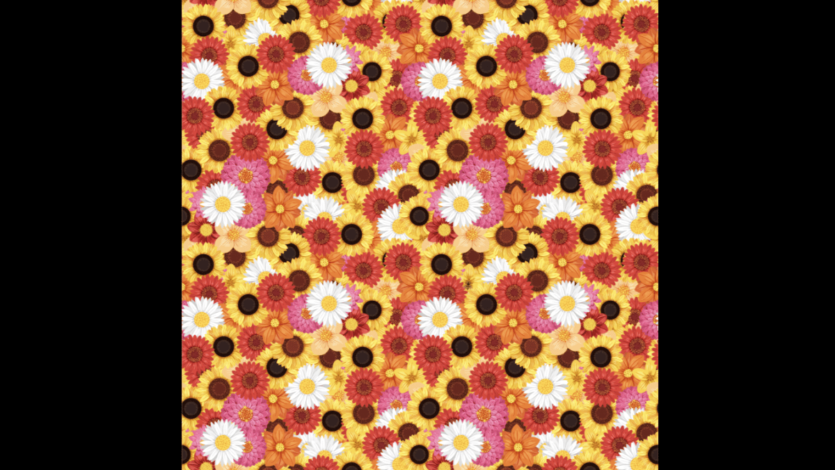 Spot the bee in under 15 seconds. (Source: The Sun)