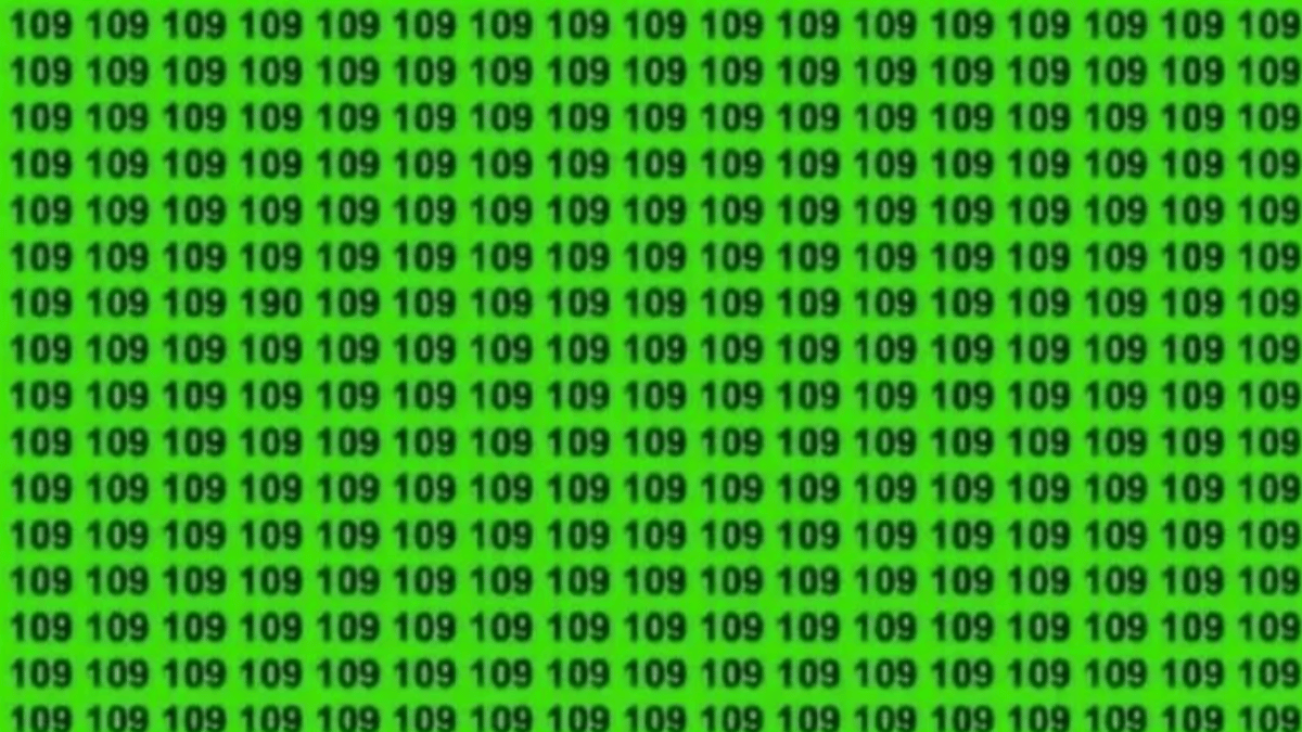 Spot the even number in 10 seconds. (Source: Jagran Josh)