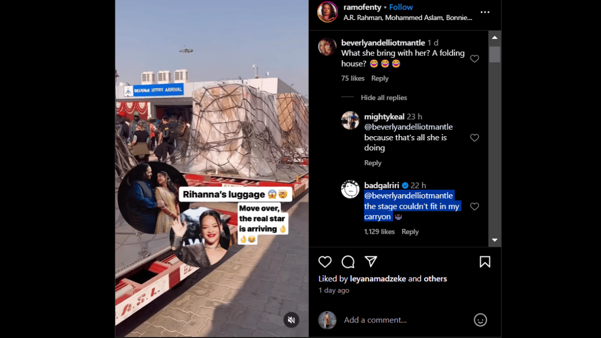 Source: ramofenty/ Instagram