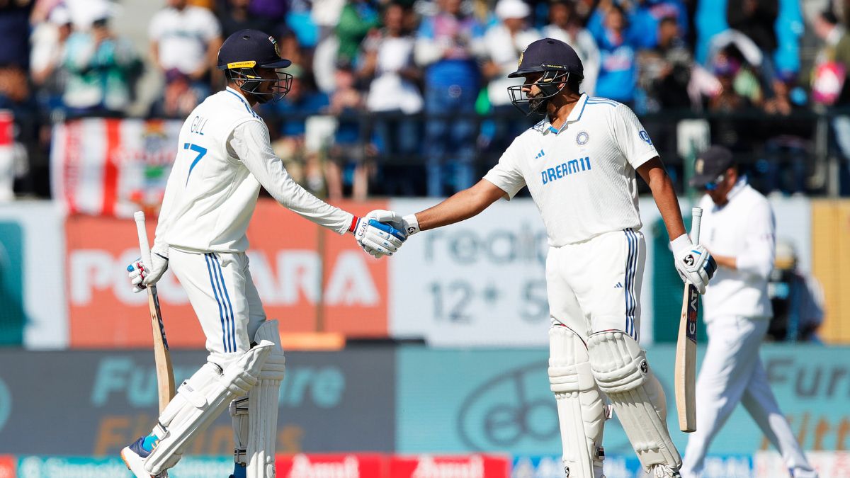 ind-vs-eng-5th-test-centuries-from-rohit-sharma-shubman-gill-put-india-on-driving-seat-despite-late-batting-collapse