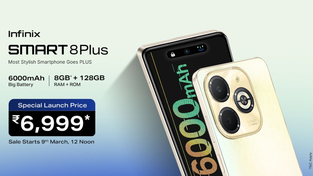 Infinix Smart 8 Plus Price In India: Infinix Introduces Budget Phone With 6,000mAh Battery, 50MP Camera; Check Offers, Specs
