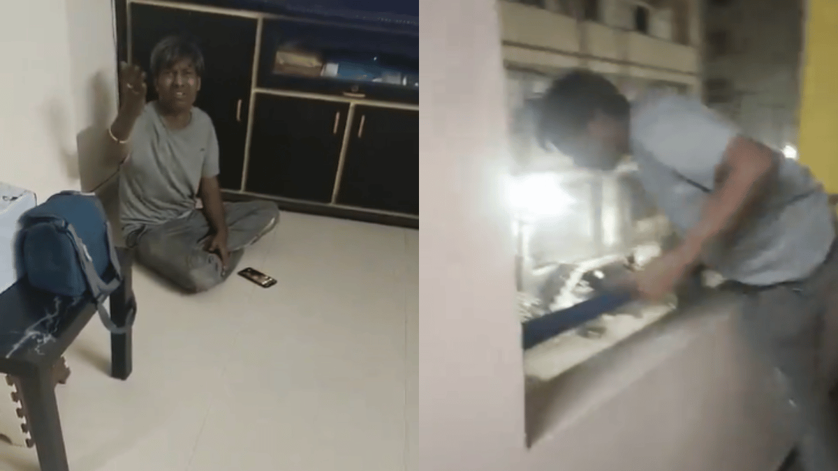 mentally-challenged-man-mistakes-stranger-house-as-his-own-jumps-from-second-floor-after-being-shooed-away-viral-video