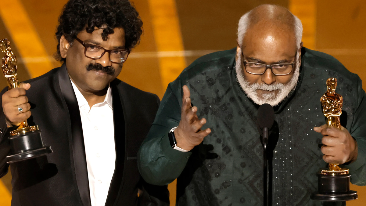 MM Keeravani and Chandrabose