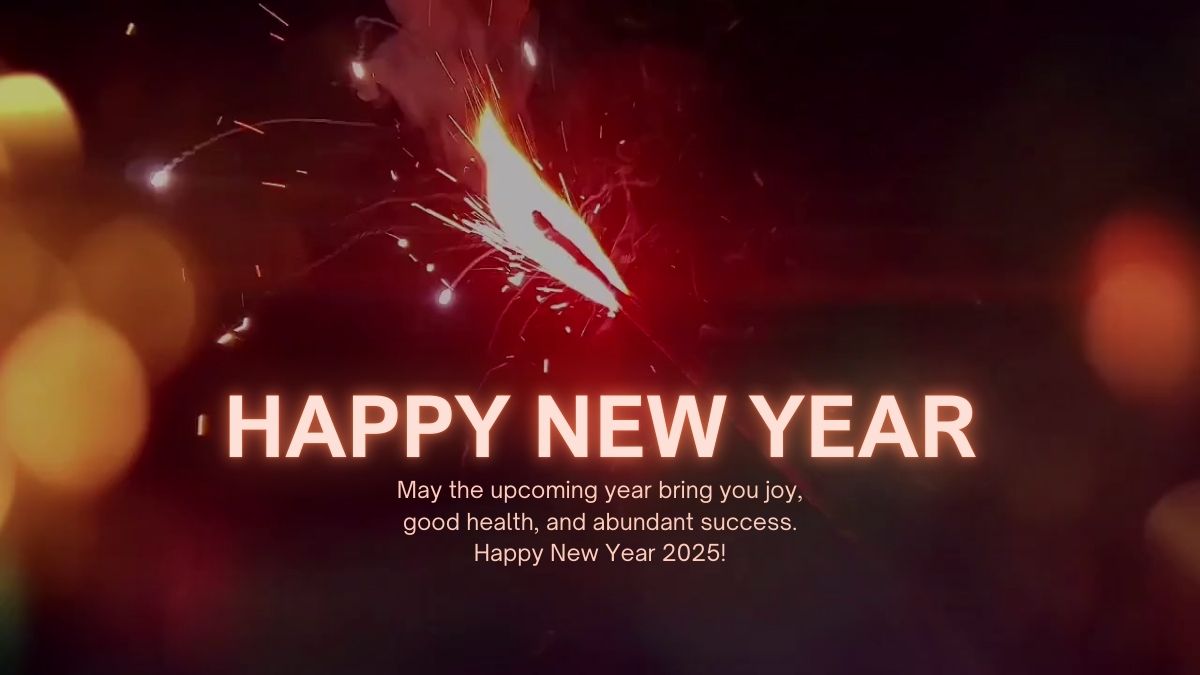 greeting card for new year