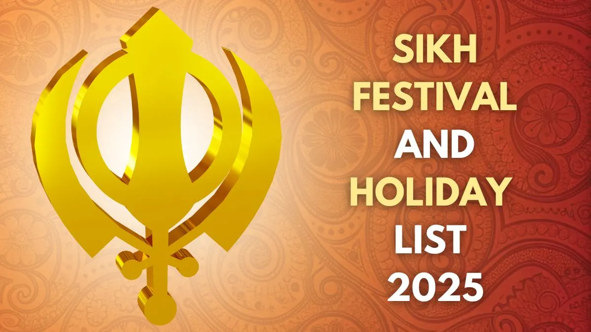 Sikh Festival List 2025 Check Dates For Important Holidays And