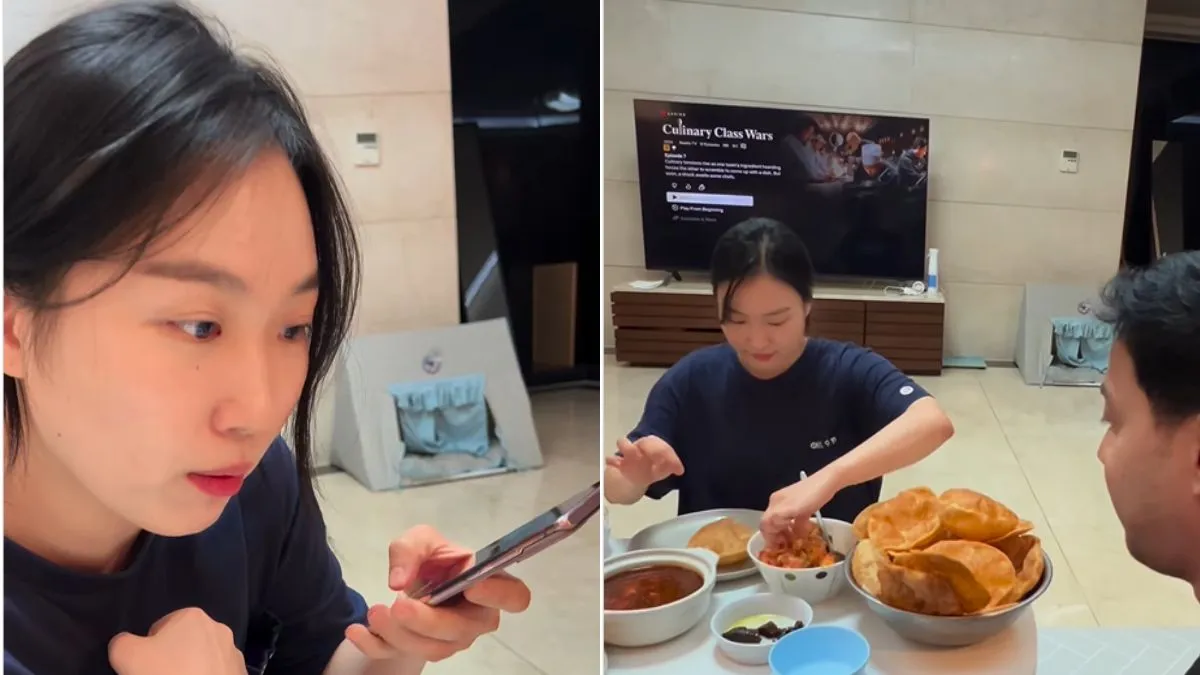 viral-video-of-korean-woman-hilarious-reaction-after-eating-aloo-poori-for-the-first-time-breaks-the-internet