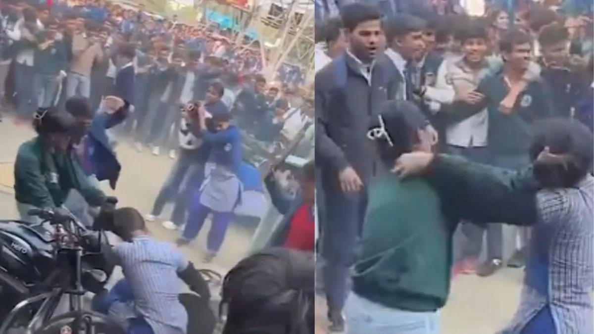 fight-breaks-out-between-two-groups-of-school-girls-on-busy-road-netizens-react-with-hilarious-jokes