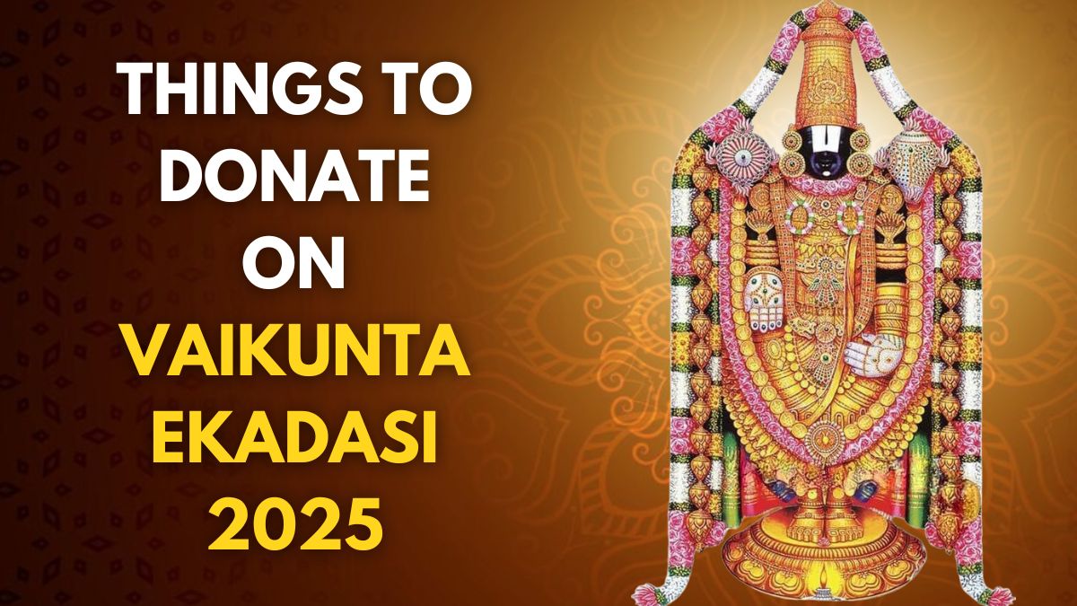 Vaikunta Ekadasi 2025 5 Things To Donate On This Sacred Day For Good Luck And Success