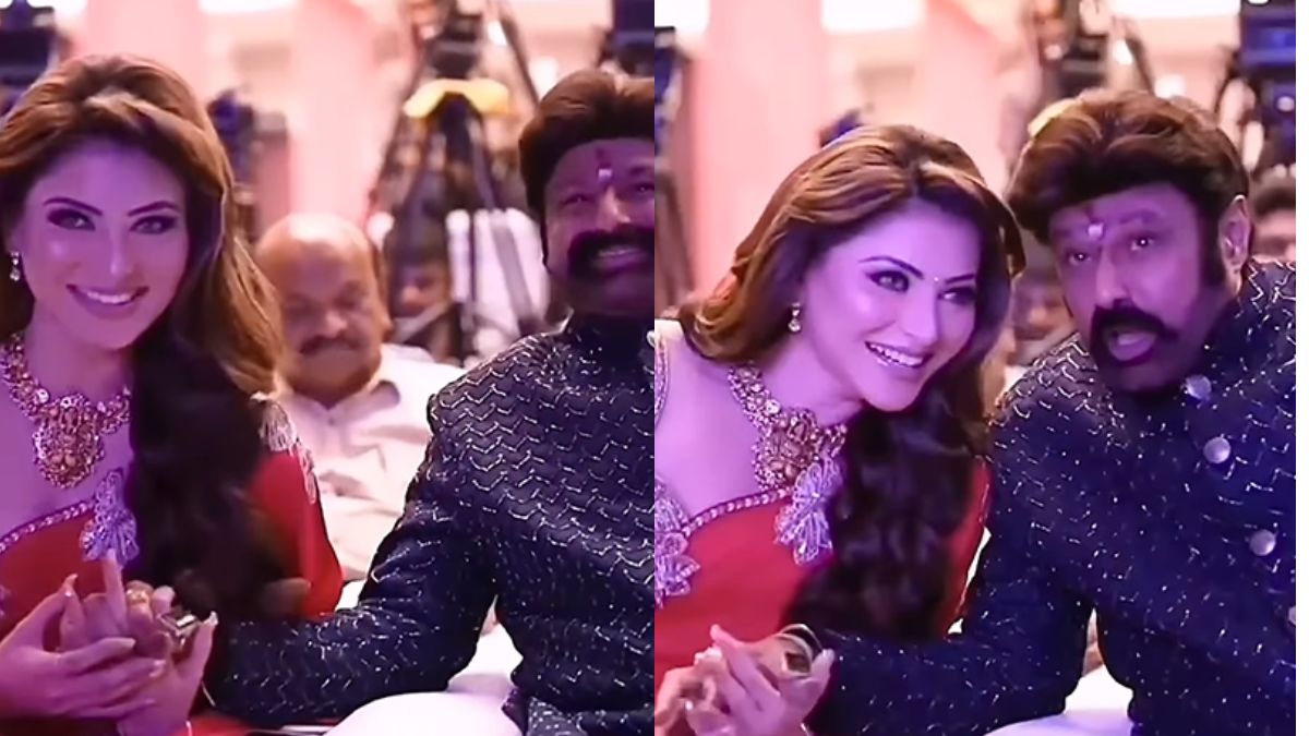 urvashi-rautela-and-balakrishna-viral-video-netizens-react-as-south-star-holds-actress-hand-inappropriately-watch