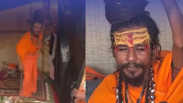 maha-kumbh-2025-viral-video-shows-baba-attacking-youtuber-with-tongs-watch