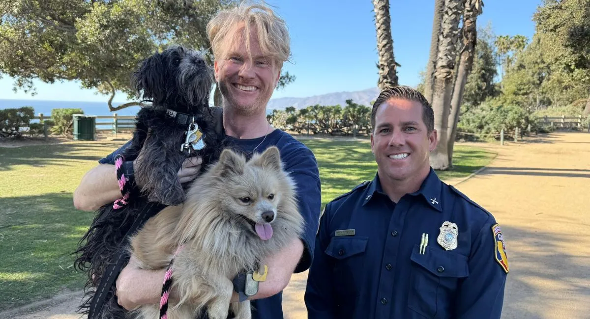 la-wildfire-missing-dog-emerges-from-fire-rubble-to-find-owner-who-lost-home-emotional-reunion-goes-viral-watch-video