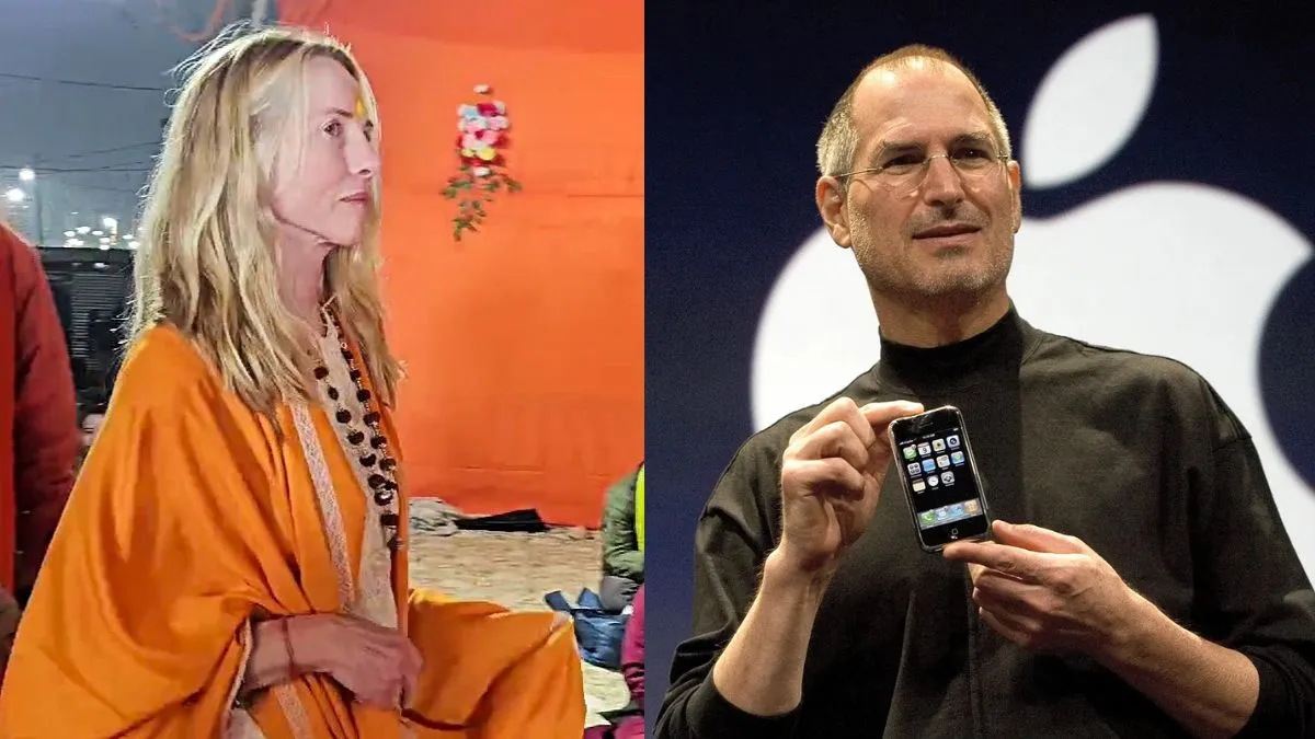 steve-jobs-51-year-old-handwritten-letter-expressing-desire-to-attend-kumbh-mela-surfaces-online-wife-fulfills-his-dream-as-she-visits-mahakumbh-2025