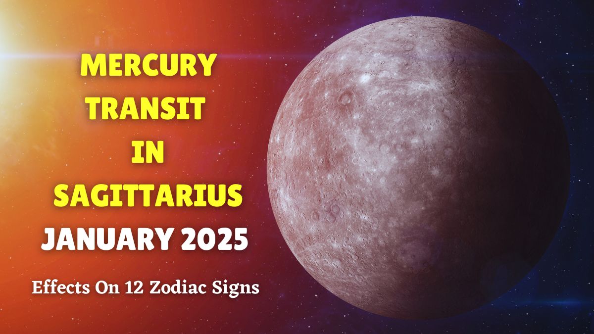 Budh Gochar 2025 Mercury Transit In Sagittarius On January 18; Check