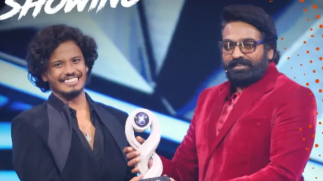 bigg-boss-tamil-8-winner-muthukumaran-jegatheesan-lifts-trophy-of-vijay-sethupathi-show-takes-home-rs-40-lakh-cash-prize