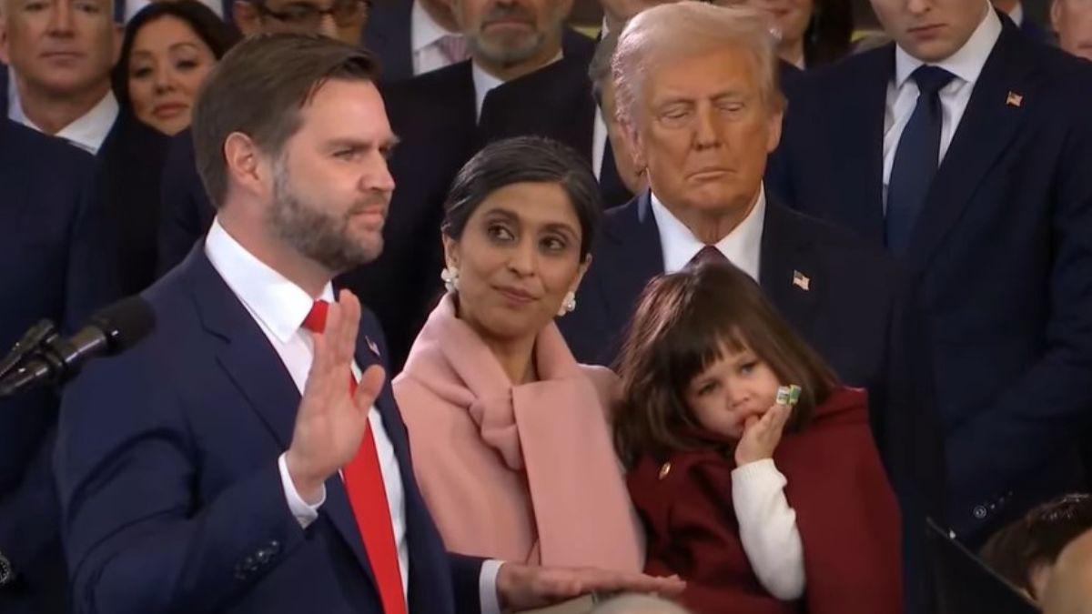 JD Vance Takes Oath As US VicePresident