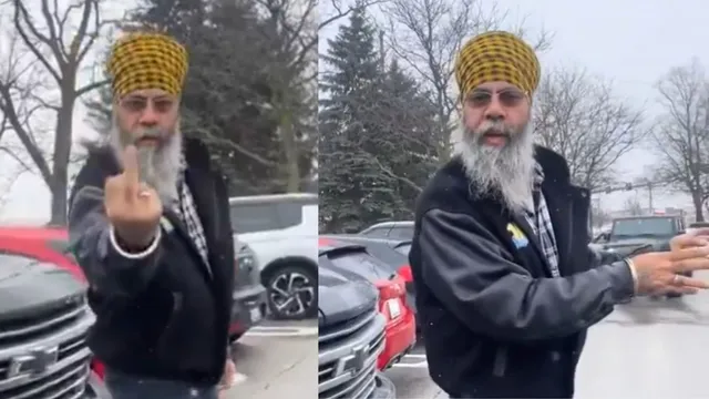 man-shows-middle-finger-hits-woman-in-canada-over-car-parking-dispute-viral-video-leads-to-arrest