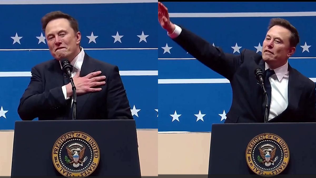 Did Elon Musk Make A Heil 'Hitler Salute' at Trump Parade Event? Watch ...