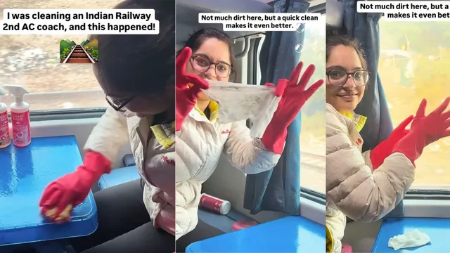 womans-act-of-cleaning-2nd-ac-train-seat-sparks-internet-debate-netizens-say-we-pay-taxes-viral-video