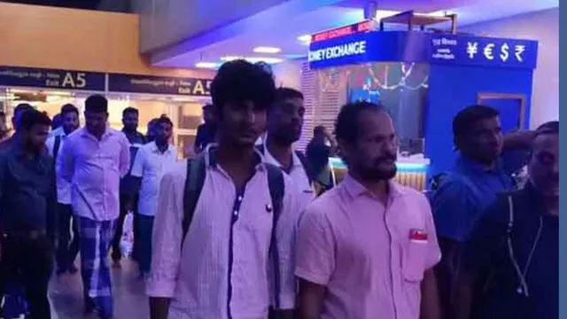 tamil-nadu-41-indian-fishermen-arrested-by-sri-lankan-navy-return-to-chennai-watch-video