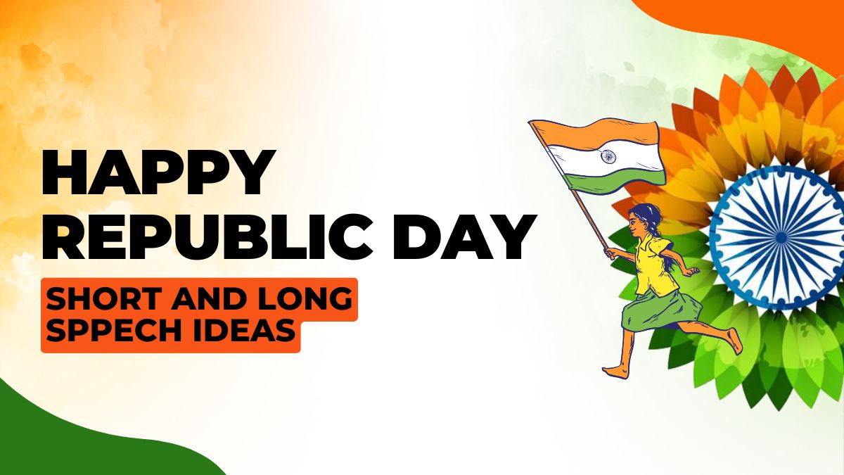 Republic Day 2025 Speech Ideas: Easy And Captivating Short And Long Speech For Students