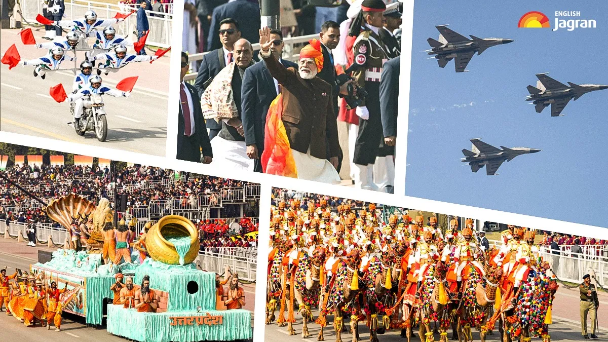 Republic Day 2025 LIVE Updates: India Showcases Military Power As Rafale, Sukhoi Roar In Sky; Grand Parade Concludes