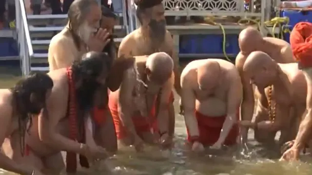 mahakumbh-mela-2025-amit-shah-takes-holy-dip-at-triveni-sangam-to-have-lunch-with-saints-at-juna-akhara