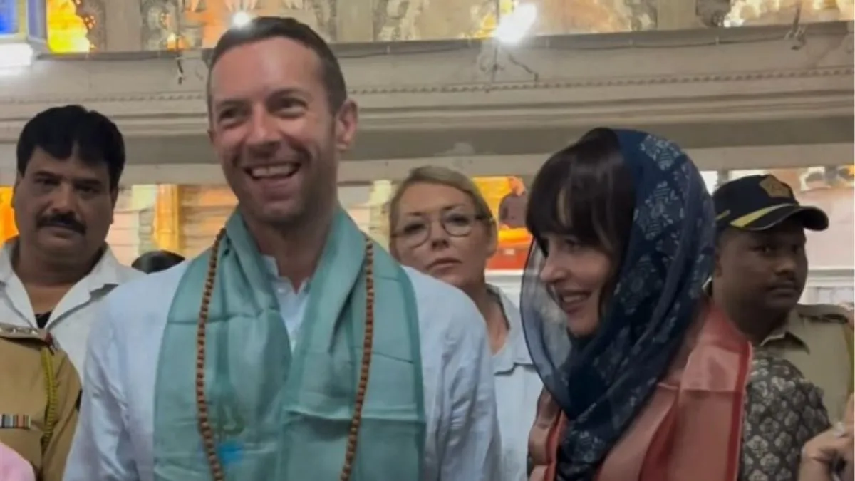 Mahakumbh 2025 Coldplay's Chris Martin Reaches Prayagraj With