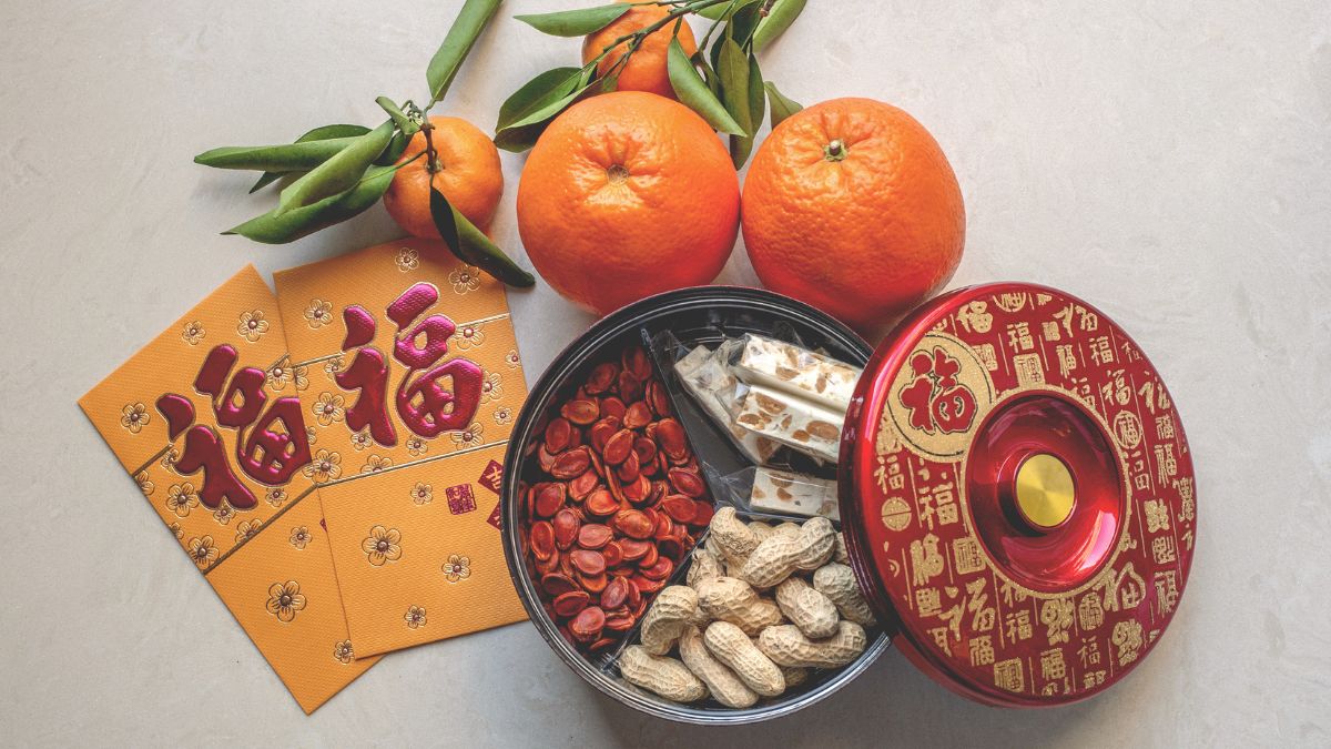 chinese new year tea gift