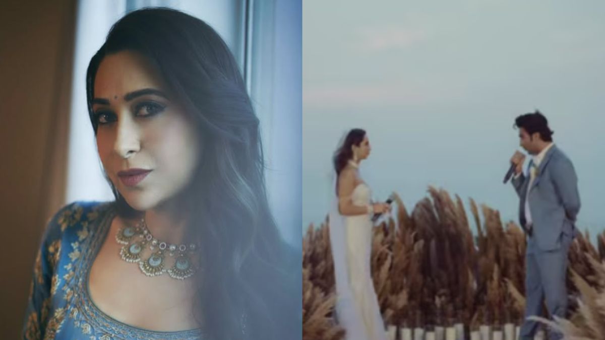 karisma-kapoor-cheers-for-aadar-jain-and-alekha-advani-in-magical-wedding-video-watch