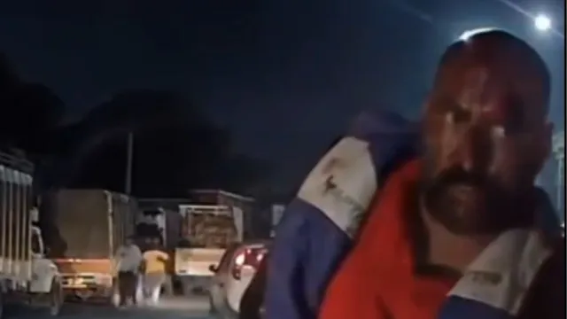 bengaluru-news-dashcam-captures-man-faking-accident-in-kr-puram-to-extort-money-watch-viral-video