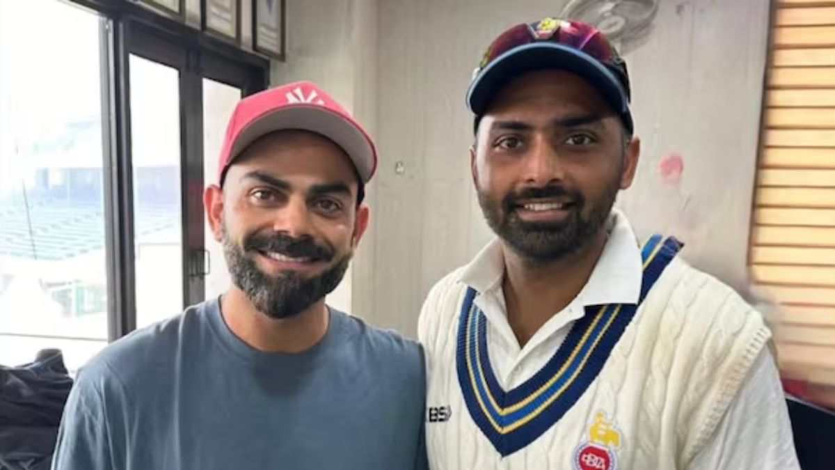 Ranji Trophy 2025 Virat Kohli Gives Special Gift To Delhi's Star All