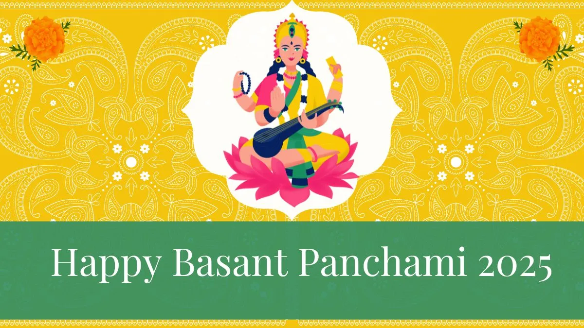 Happy Basant Panchami 2025 10+ Images To Post On Your WhatsApp Status