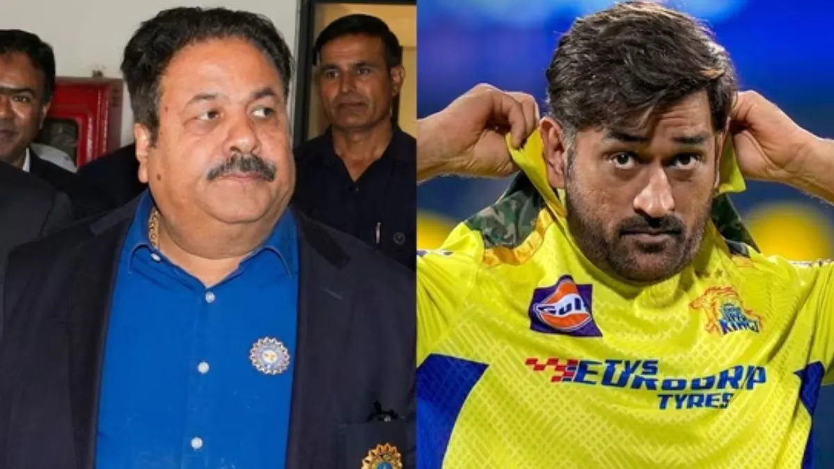 ms-dhoni-to-enter-politics-rajeev-shukla-spills-the-beans-asked-him-once-heard-he-was-contesting-for-lok-sabha-seat