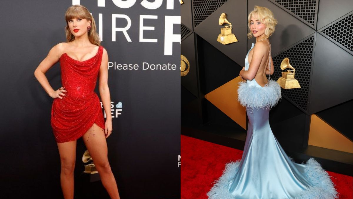 67th Grammy Awards Red Carpet: Taylor Swift, Sabrina Carpenter And