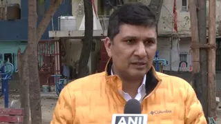 AAP's Saurabh Bharadwaj Questions Barricading Outside Polling Stations, Accuses Police Of Stopping Voters | Video
