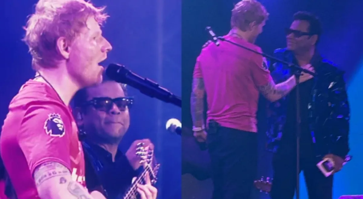 ed-sheeran-and-ar-rahman-urvashi-urvashi-x-shape-of-you-from-chennai-concert-takes-internet-by-storm-watch