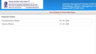 IBPS PO Mains Scorecard 2025 Out At ibps.in; Get Direct Link Here