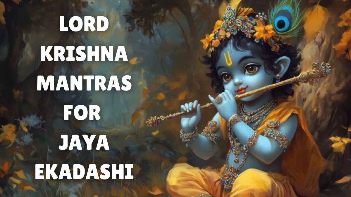 Jaya Ekadashi 2025 5 Effective Lord Krishna Mantras To Chant On This
